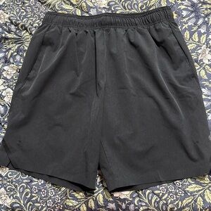 Apana Men's Black Athletic Shorts